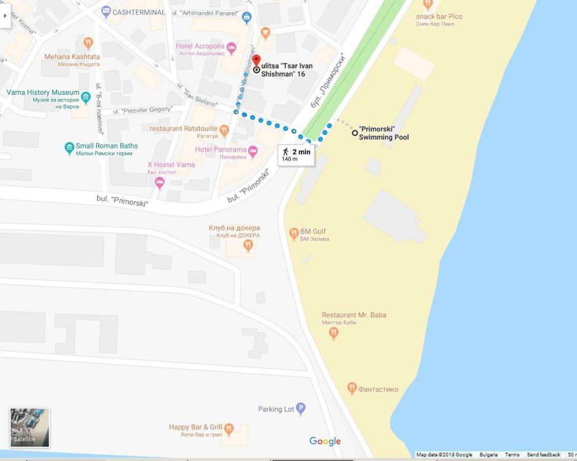Sea Garden Marina 2 Apartment ヴァルナ エクステリア 写真